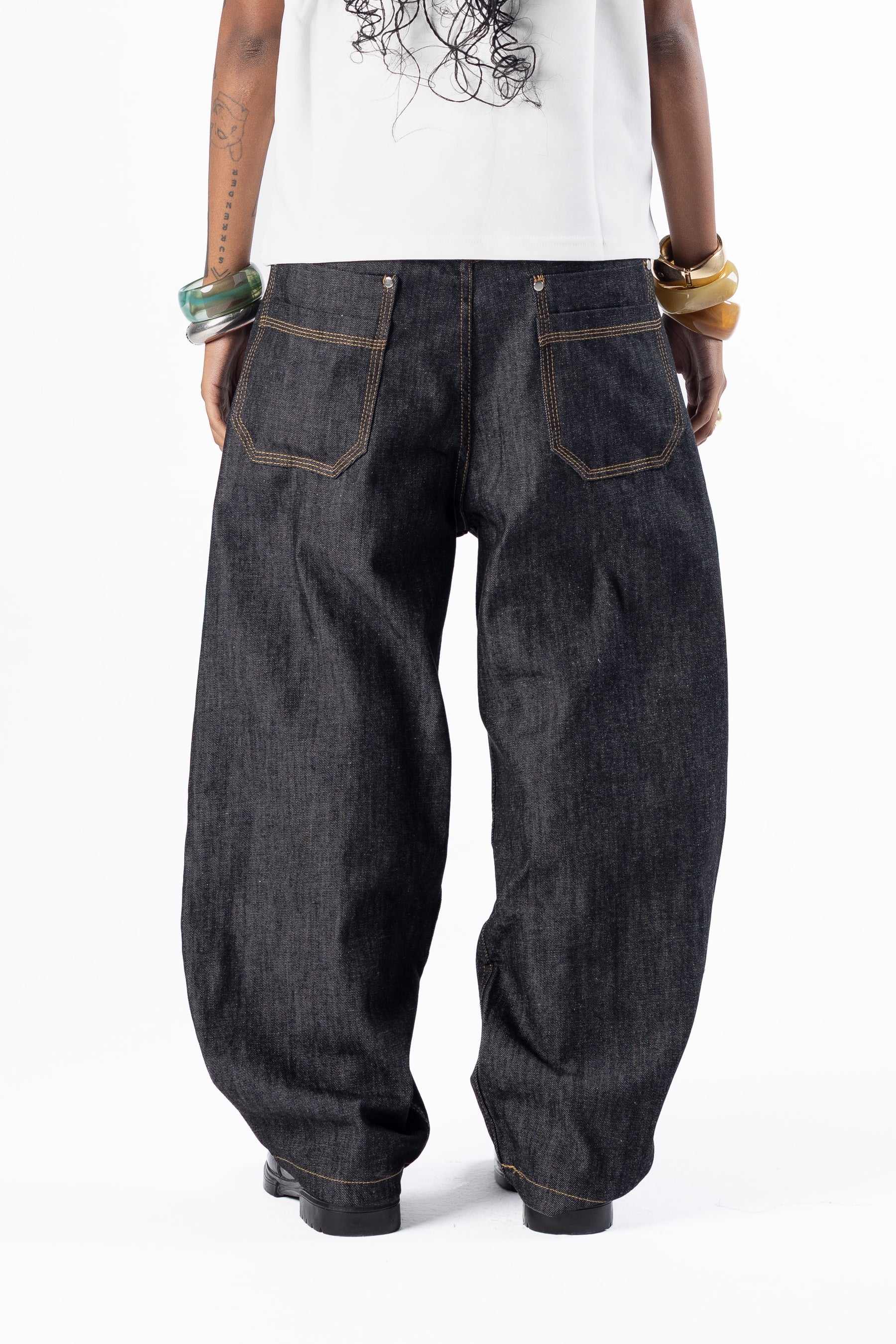 Black Raw Denim