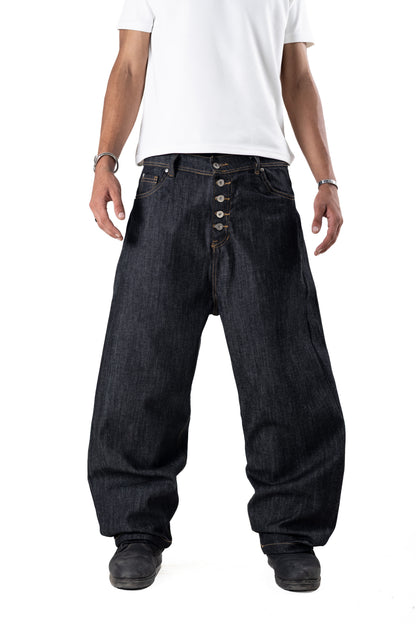 Black Raw Denim