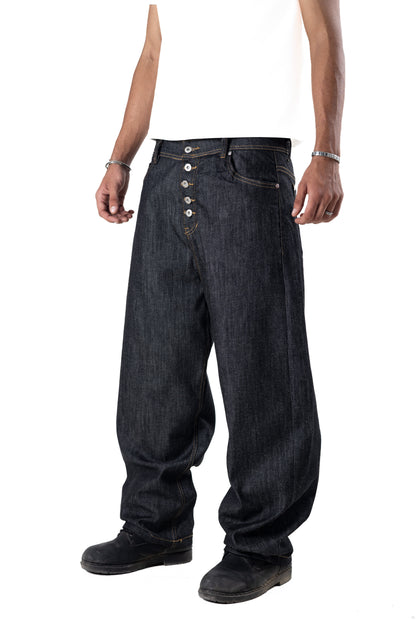 Black Raw Denim