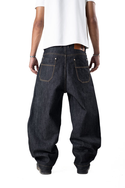 Black Raw Denim
