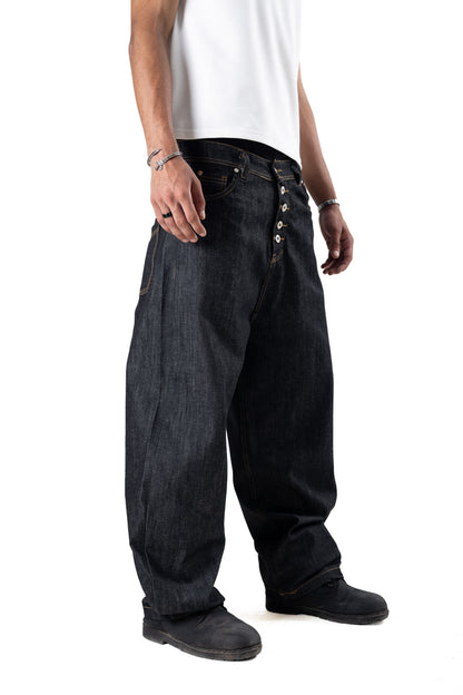 Black Raw Denim