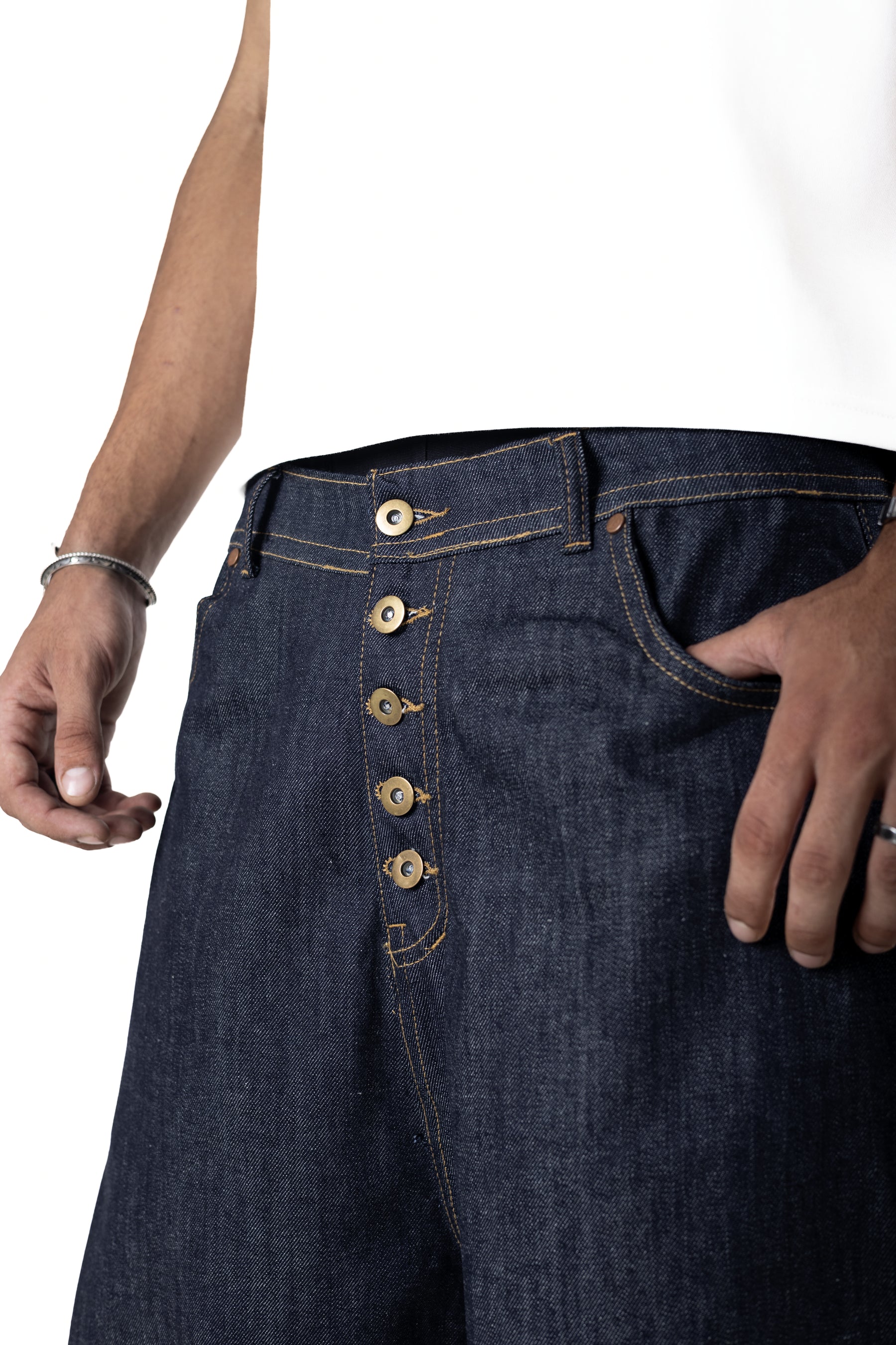 Blue Raw Denim
